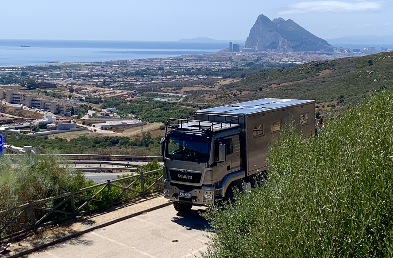 Abfahrt aus Gibraltar, die erste Etappe….