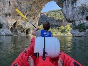 Ardeche - Kanufahren